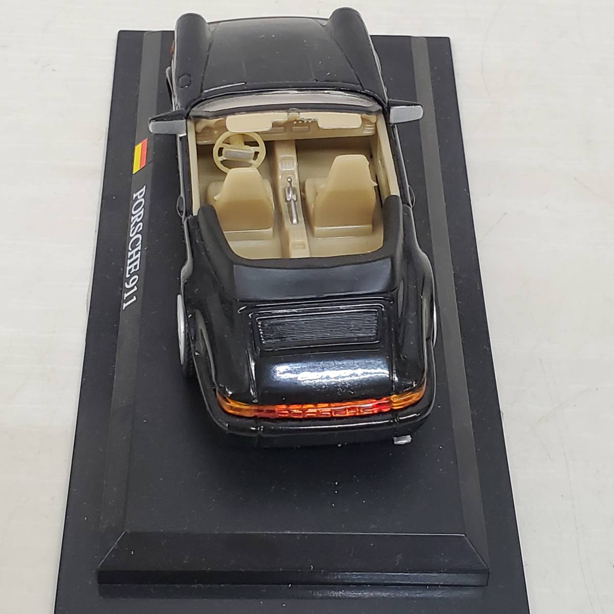 0208-295■ポルシェ PORSCHE 911 黒 デルプラド 1/43 世界の名車 コレクション ミニカー 模型 パーツ未確認 現状品の画像5