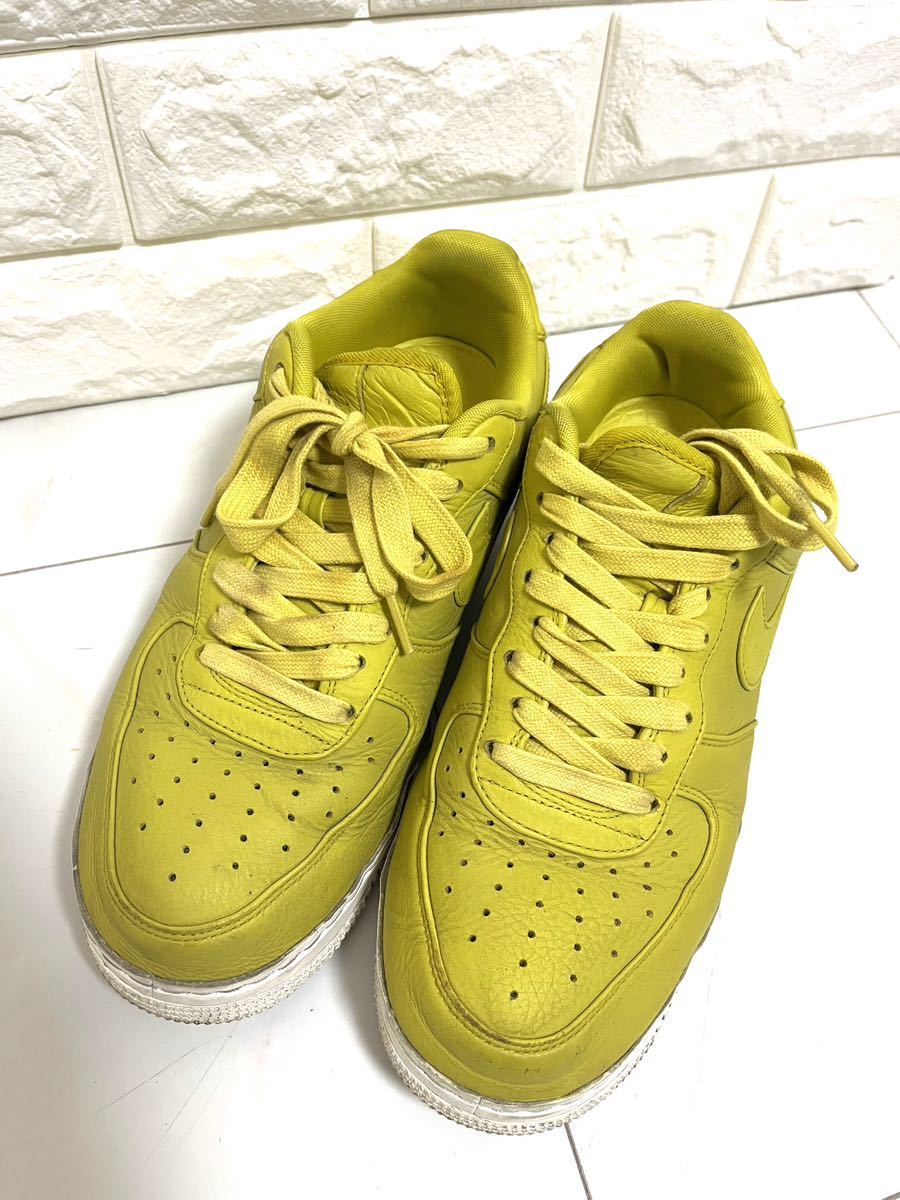 ☆NIKE ナイキAIR FORCE 1 LOW AF1 イエロー_画像2