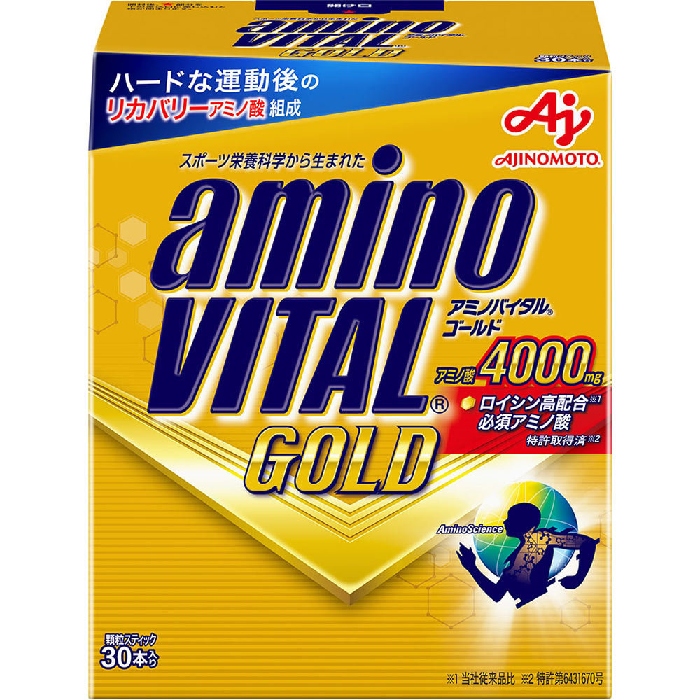 箱なし アミノバイタル AMINO VITAL ゴールド 4.7g*30本入 賞味期限24年08月以降 4901001200115_画像1