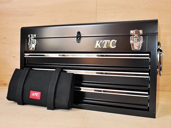 ■KTC SKX0213BK ブラック＋ツールバック MCKB-B セット■工具箱 チェスト ケース ツールボックス ツールケース♪