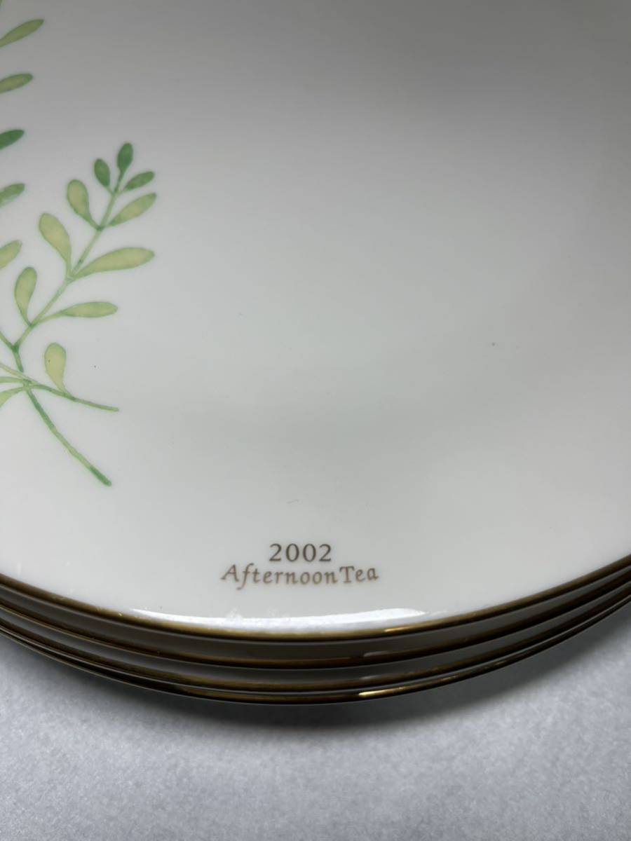 afternoon teaアフタヌーンティー 2002アニバーサリープレート大皿セット 食器_画像2