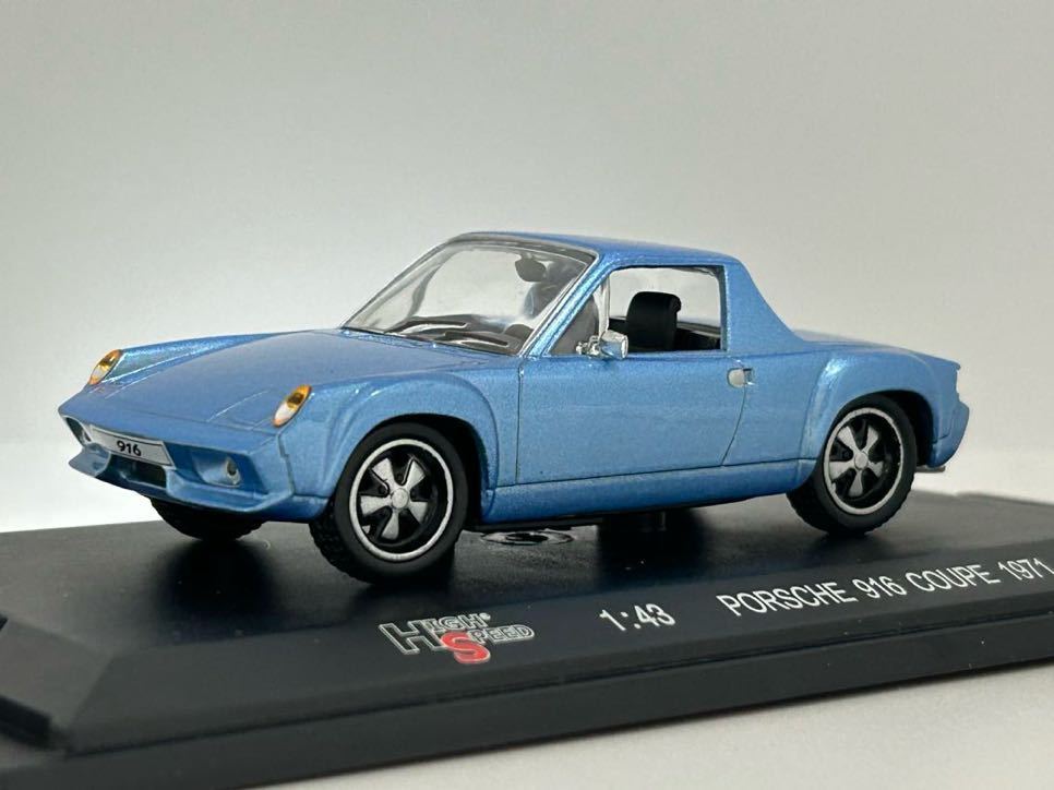 ポルシェ 916 クーペ ミニカー 1/43 ハイスピード Porsche_画像1