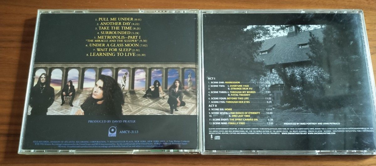 ドリーム・シアター DREAM THEATER　計2枚 国内盤CD