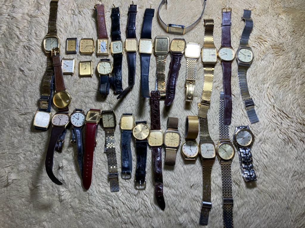 すべて　SEIKO セイコー 腕時計 QUARTZ クォーツ アナログ　ゴールド系　31点　約2kg_画像1