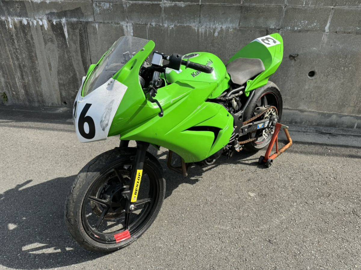 カワサキ　KAWASAKI ニンジャ NINJA250R 部品取り　現状　書類無し　250cc _画像1