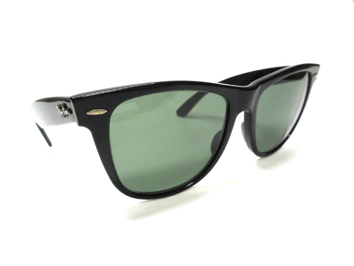 未使用に近い B&L RayBan WAYFARERⅡ L1724 ボシュロム レイバン ウェイファーラー2 /G-15/サングラス/USA/アメリカ/米国製_画像3