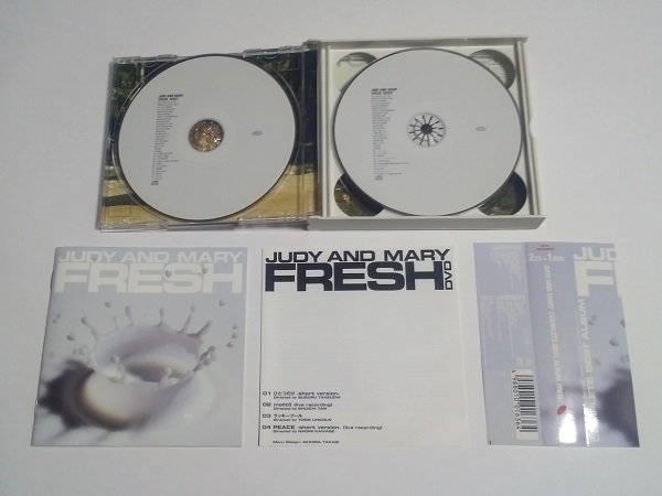 2CD＋1DVD★JUDY AND MARY COMPLETE BEST ALBUM FERESH　期間限定　帯付　ジュディ・アンド・マリー　ベスト_画像4