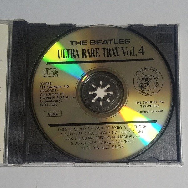 CD★THE BEATLES「ULTRA RARE TRAX Vol.4」西独盤 Made in West Germany ザ・ビートルズの画像3