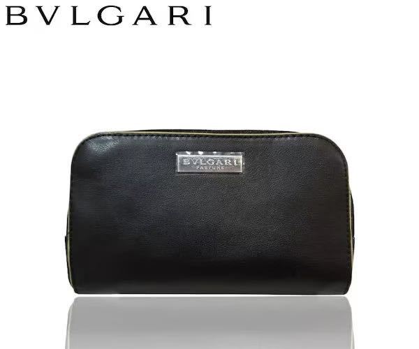 【ブルガリ】正規/限定品『BVLGARI デニムポーチ(袋付き)』新品