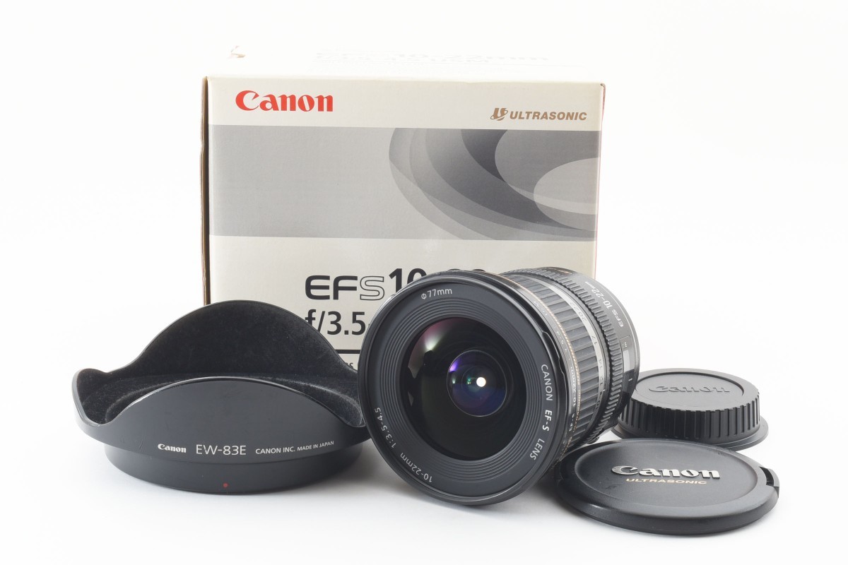 Canon EF-S 10-22mm F/3.5-4.5 USM キヤノン用 交換レンズ 元箱付き