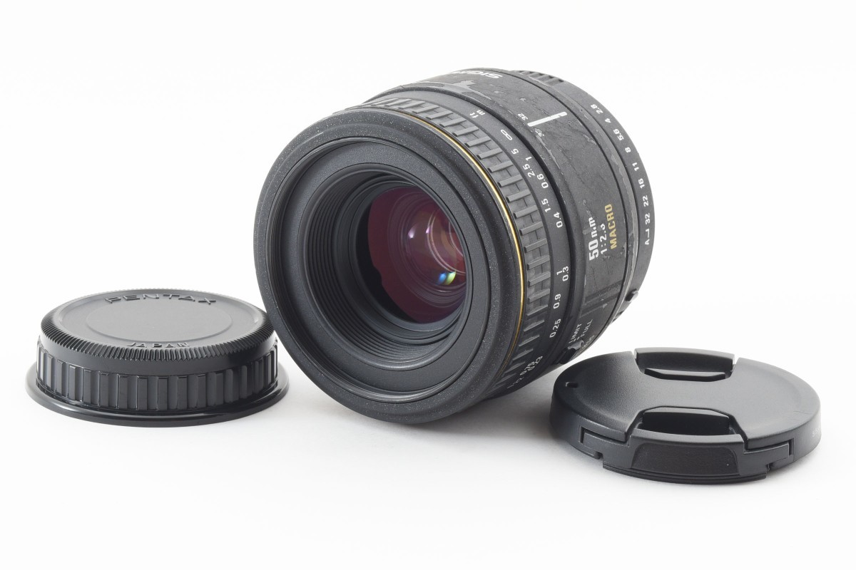 Sigma EX 50mm F/2.8 Macro ペンタックス Kマウント用 交換レンズ