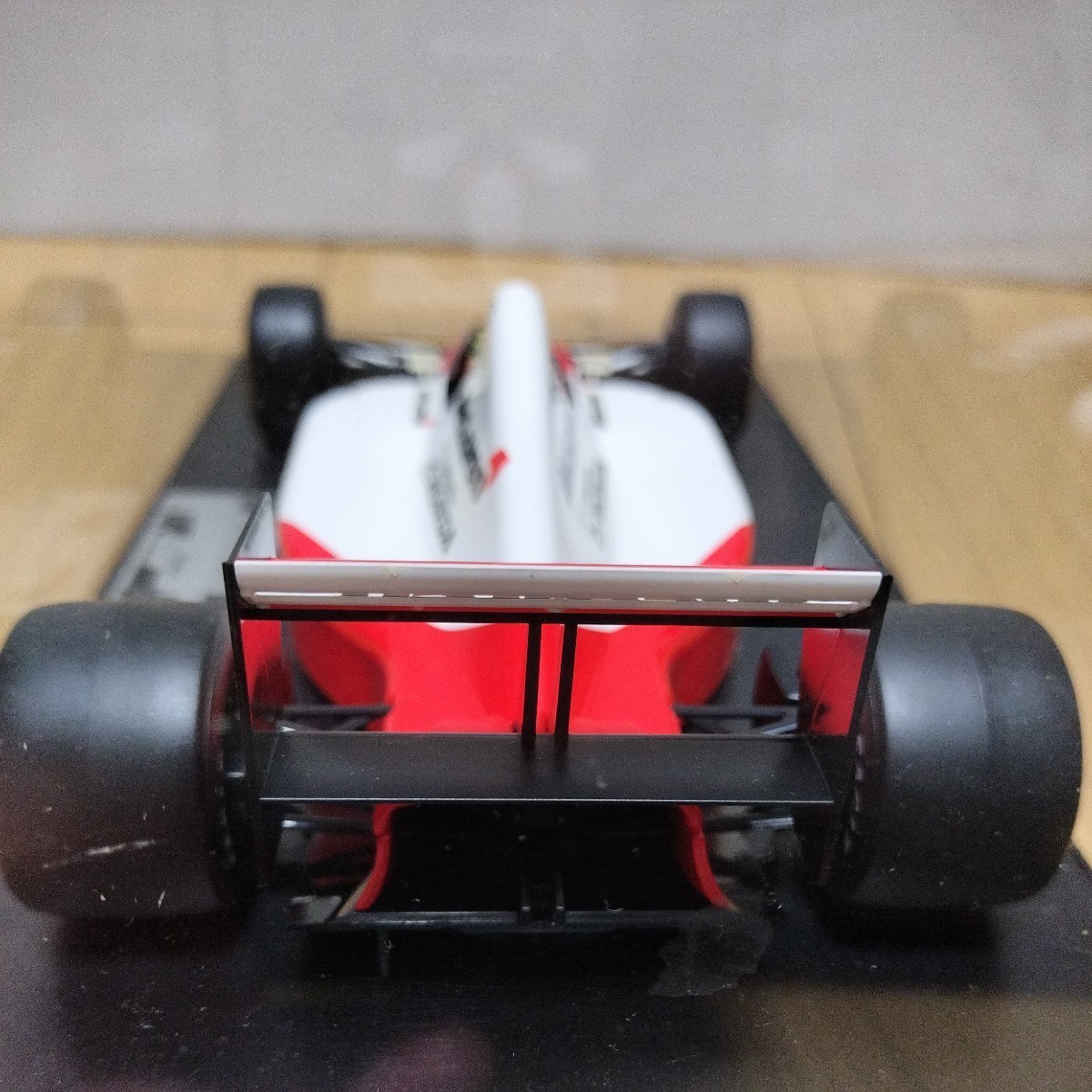 TAMIYA[1:20 McLaren MP4/6 HONDA]1/20 Tamiya Showa era shell kerosene i-ll ton * Senna minicar McLAREN Honda 