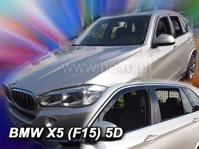 HEKO ドアバイザー フロント&リア用 BMW X5 F15 SUV 2013年～2019年_画像4
