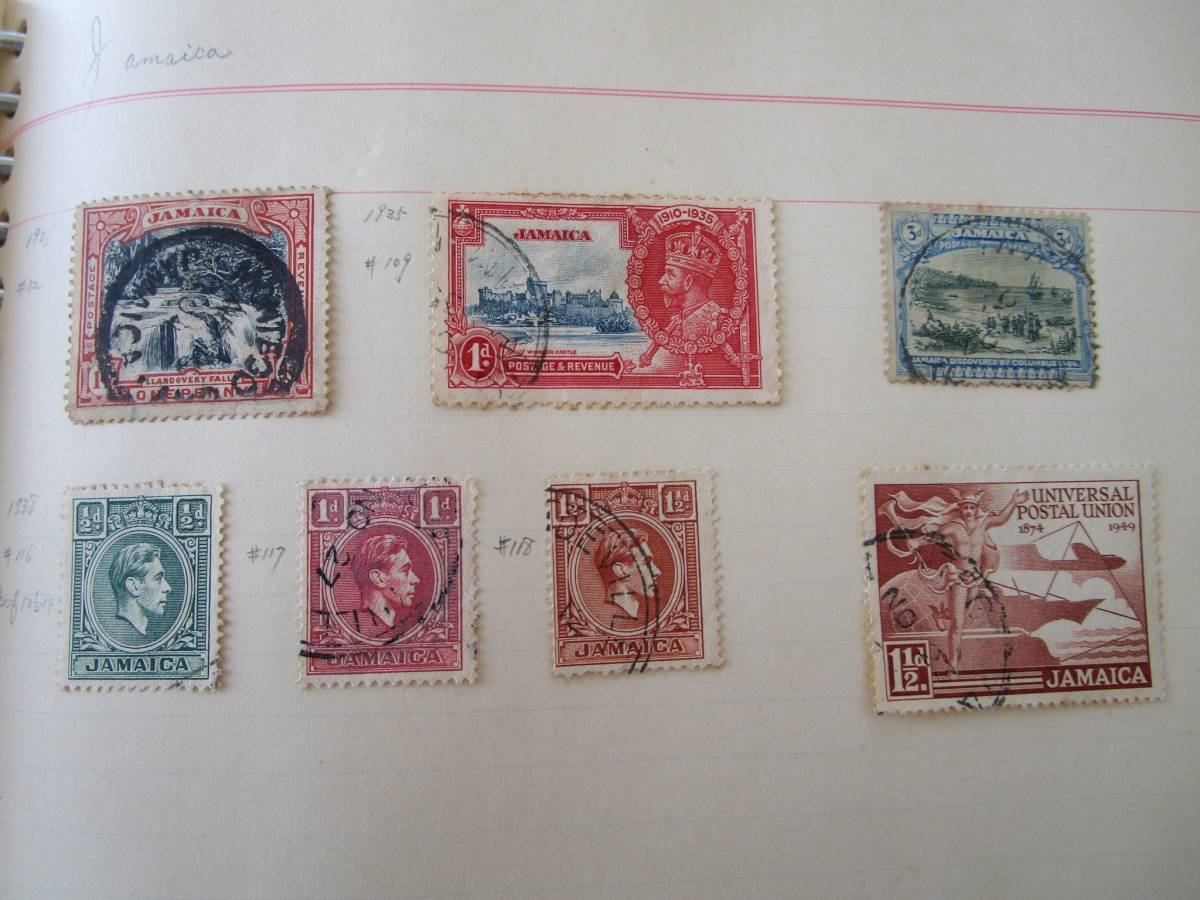 ★外国の古い切手　ほぼ使用済み　約1240枚　アメリカ、カナダ、フランス、ドイツ他★_画像4
