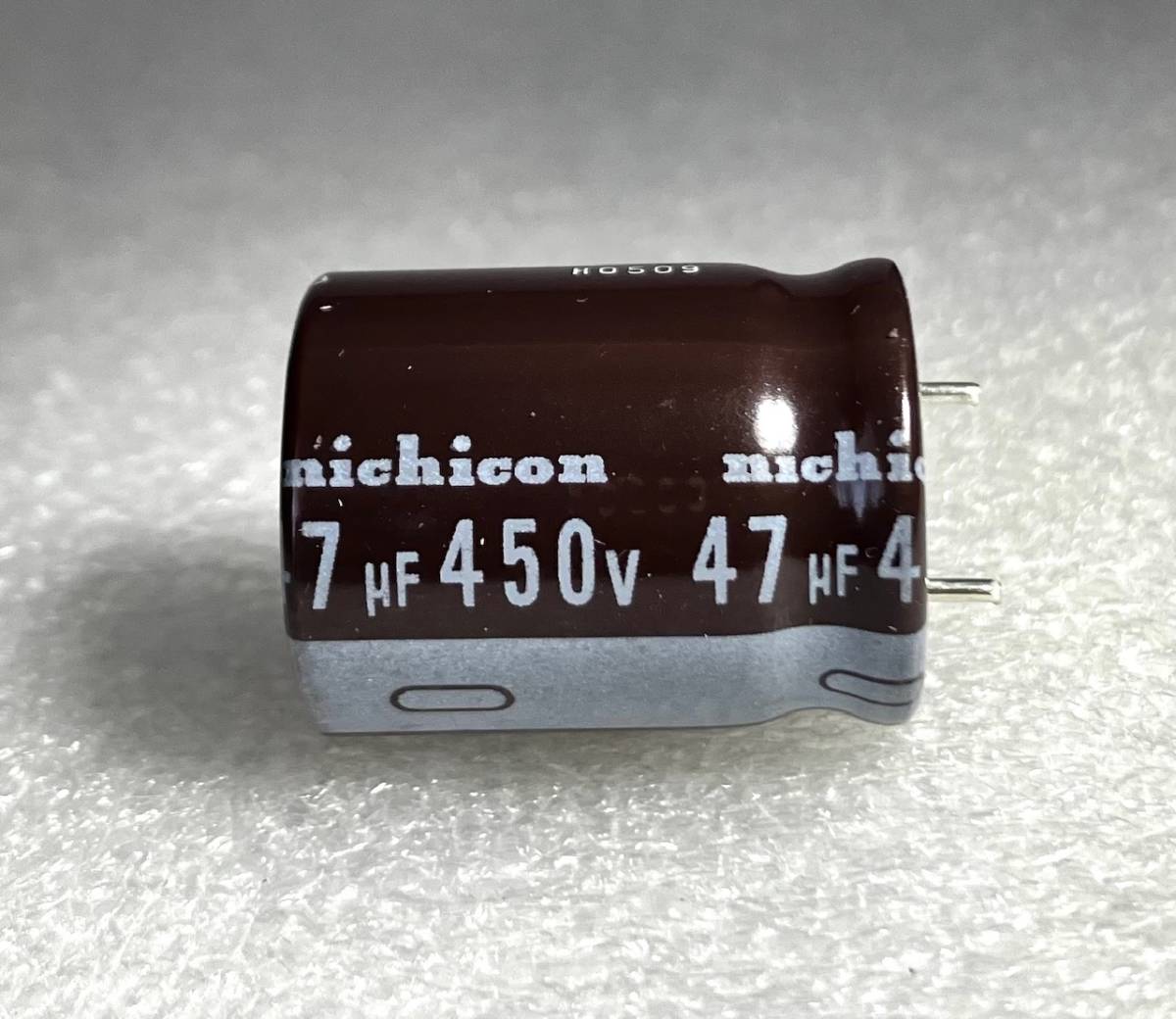 即決・新品nichicom 電解コンデンサー（450V/47uF) 10個_画像2