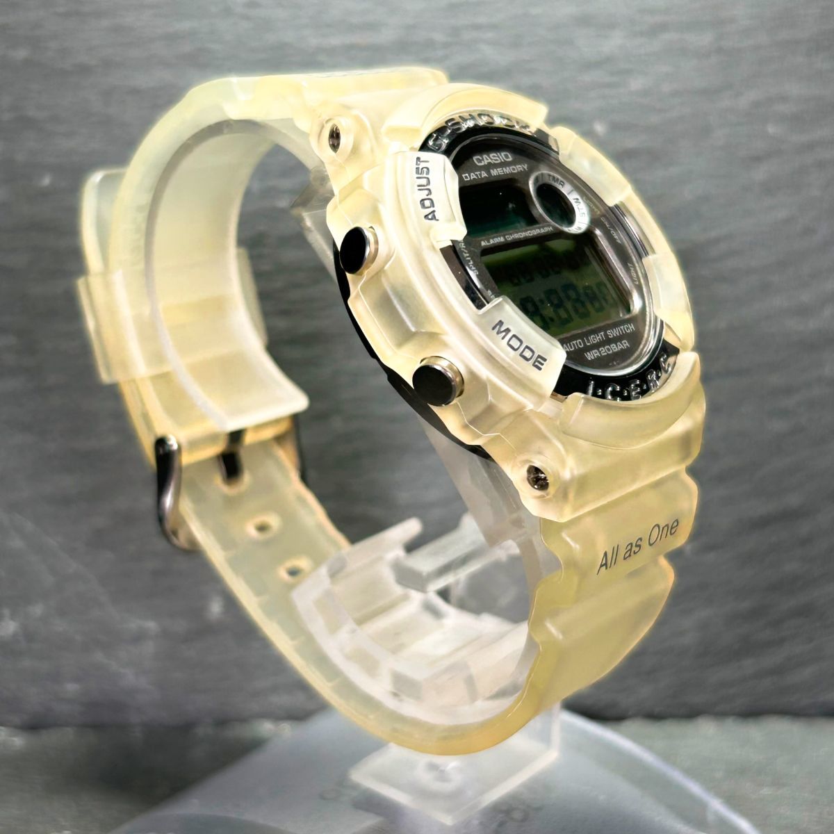 美品 CASIO カシオ G-SHOCK ジーショック 腕時計 クオーツ DW-9200K ICERC イルクジ イルカクジラ会議 デジタル 多機能 ステンレススチール_画像5