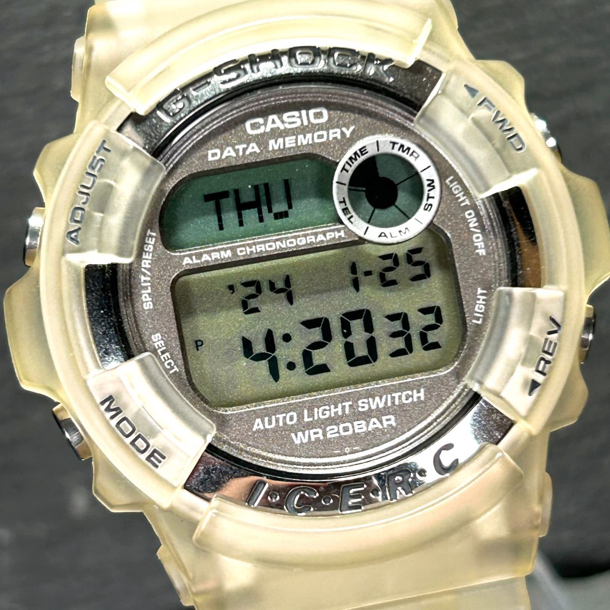 美品 CASIO カシオ G-SHOCK ジーショック 腕時計 クオーツ DW-9200K ICERC イルクジ イルカクジラ会議 デジタル 多機能 ステンレススチール_画像1