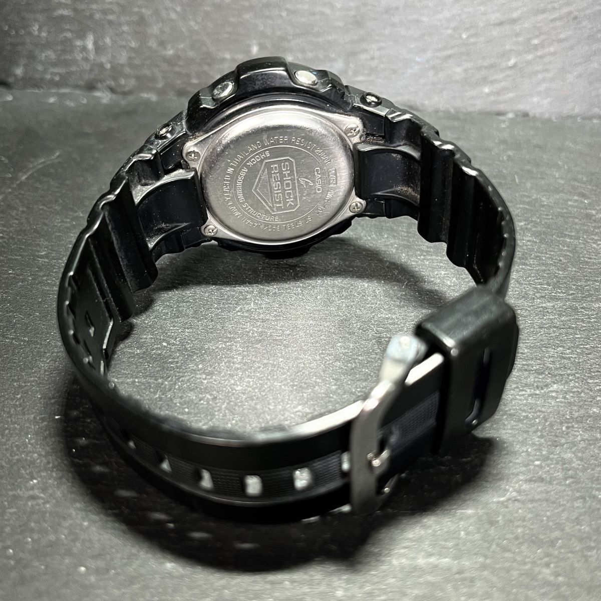 CASIO カシオ G-SHOCK Gショック AWG-101-1AJF メンズ 腕時計 アナデジ 2針 電波ソーラー タフソーラー マルチバンド5 多機能 カレンダー_画像6