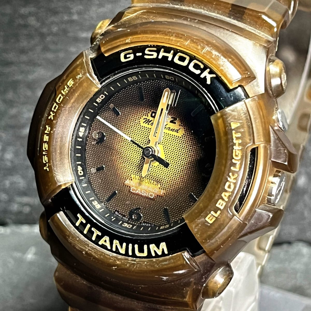 CASIO カシオ G-SHOCK Gショック GIEZ ジーズ GS-500BL-5BT メンズ 腕時計 アナログ クオーツ ブラウン アンチマグ クロスロード 20BAR_画像3