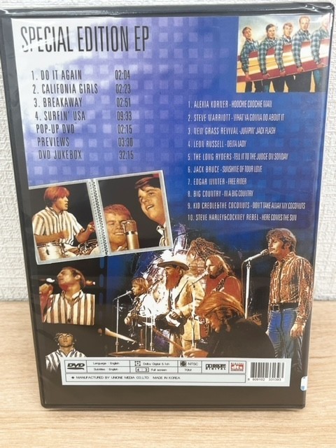 The Beach Boys ザ・ビーチ・ボーイズ DVD 「Surfin' USA Special Edition EP」 ロックバンド 洋楽 全70分 未開封_画像2