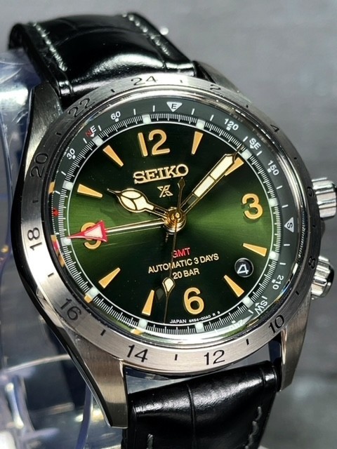 コアショップ専用モデル 新品 セイコー プロスペックス アルピニスト SEIKO PROSPEX Alpinist メカニカル 自動巻き 腕時計 SBEJ005 GMT_画像2