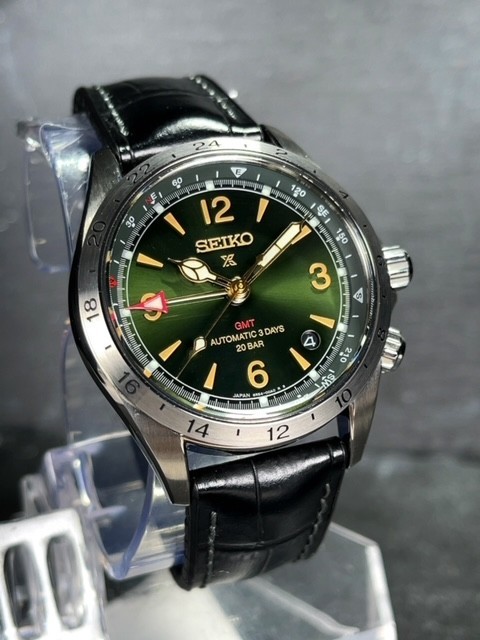 コアショップ専用モデル 新品 セイコー プロスペックス アルピニスト SEIKO PROSPEX Alpinist メカニカル 自動巻き 腕時計 SBEJ005 GMT_画像3