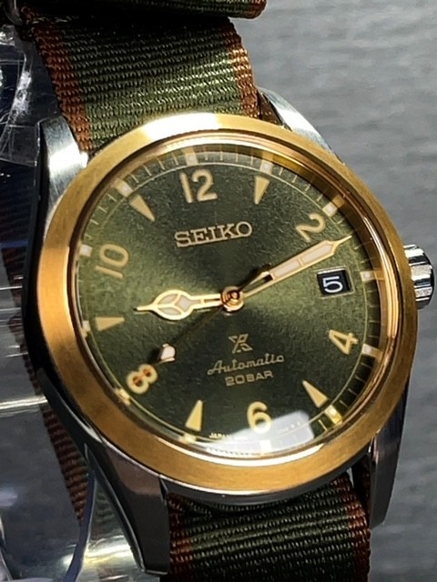 コアショップ専用モデル 新品 セイコー プロスペックス アルピニスト SEIKO PROSPEX Alpinist メカニカル 自動巻き 腕時計 SBDC138_画像2