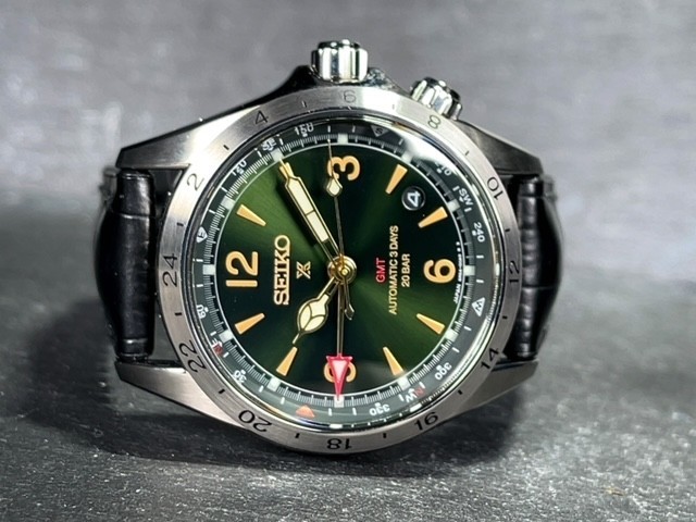 コアショップ専用モデル 新品 セイコー プロスペックス アルピニスト SEIKO PROSPEX Alpinist メカニカル 自動巻き 腕時計 SBEJ005 GMT_画像6