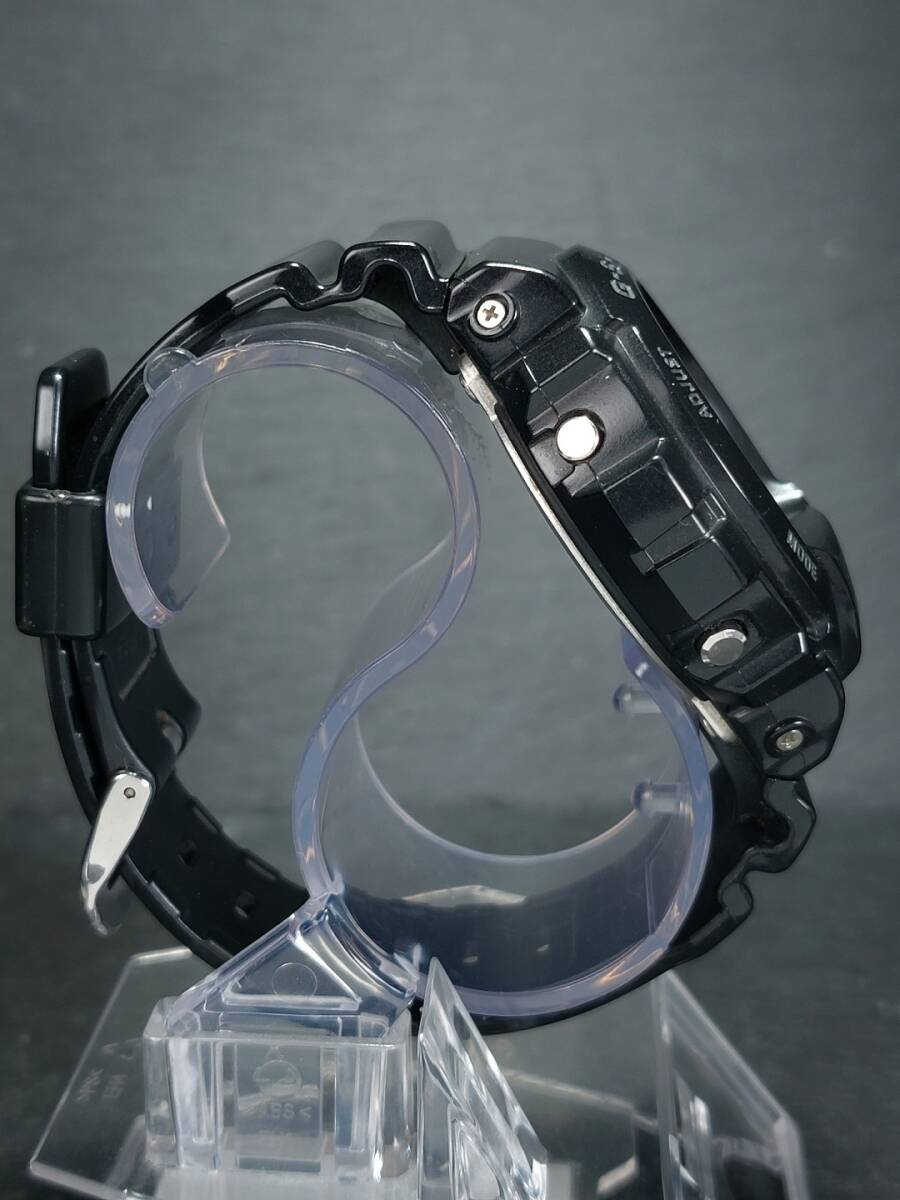 CASIO カシオ G-SHOCK ジーショック DW-6900MF-1 メンズ デジタル 腕時計 パープル文字盤 ブラック ラバーベルト ステンレス 動作確認済み_画像6