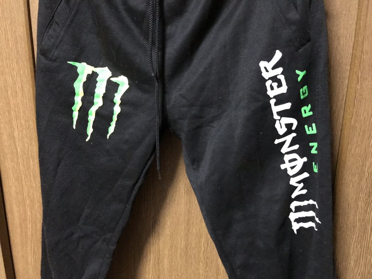 Monster energy モンスターエナジー  ジャージ下 ボトムズ 黒 の画像3