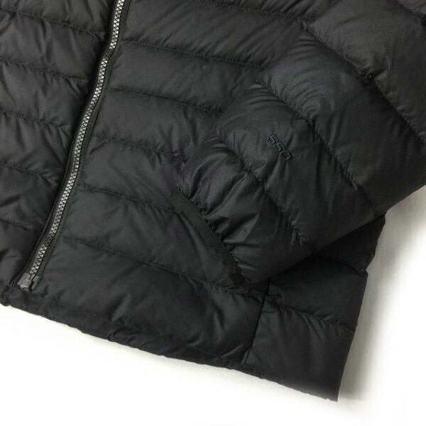 1円～!売切!【正規新品】THE NORTH FACE FLARE DOWN JACKET2 ダウンジャケット US限定 防寒 軽量 ロゴ刺繍 フレアダウン(S)黒 190122-85_画像5