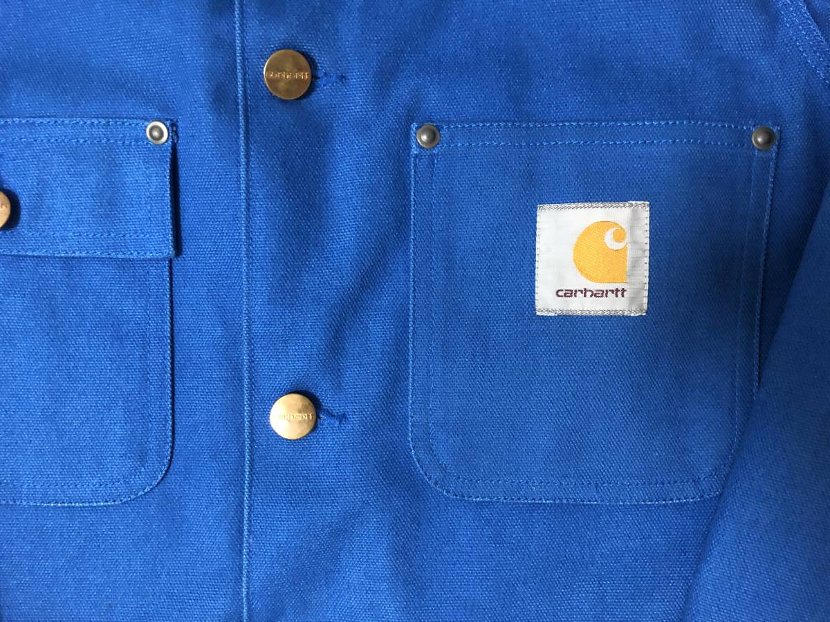 ★★★ 美品 [希少色] Carhartt カバーオール ジャケット カーハート ★★★_画像4