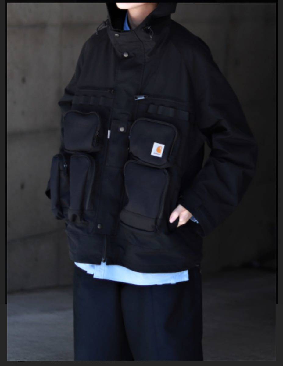 定価13.3万円 23AW eYe JUNYA WATANABE MAN Carhartt Parka L コムデギャルソン comme des garcons パーカー カーハート ジュンヤワタナベ_画像9