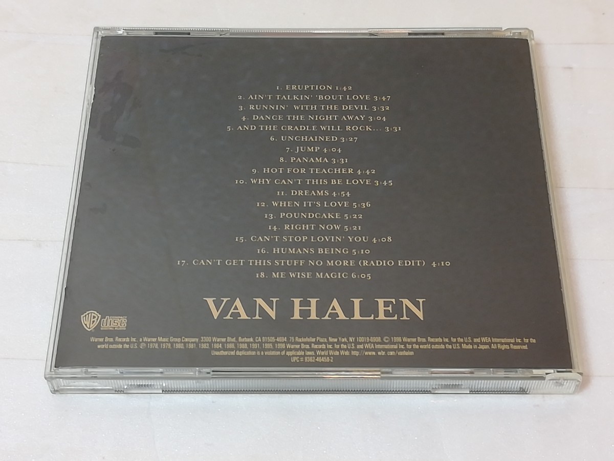 VAN HALEN ヴァン・ヘイレン グレイテスト・ヒッツ CD