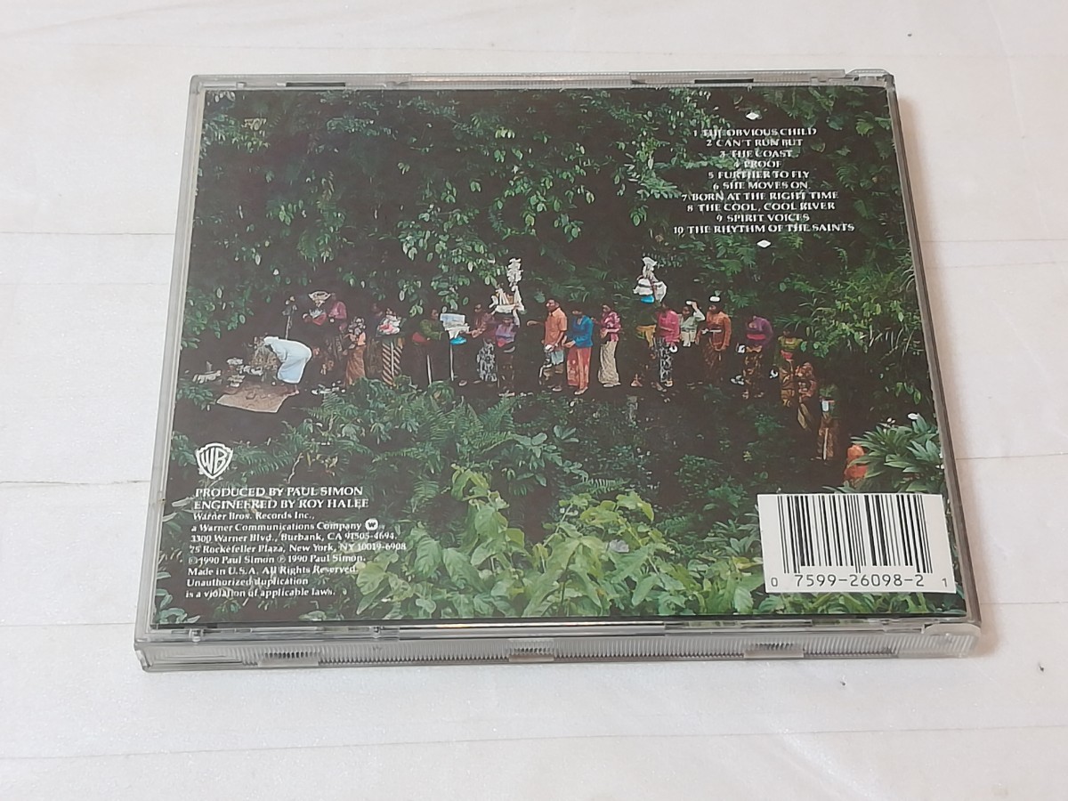 CD PAUL SIMON THE RHYTHM OF THE SAINTS 輸入盤
