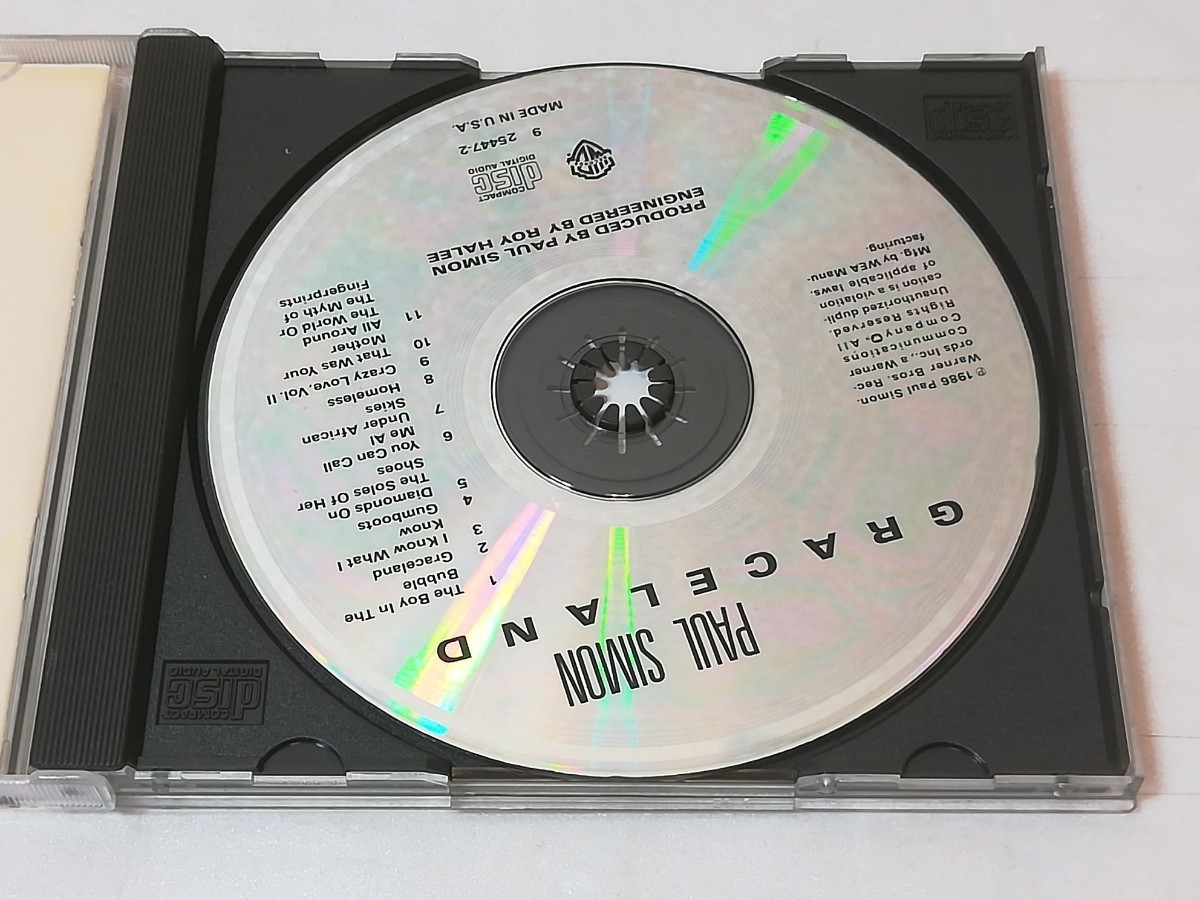 ポール・サイモン グレイスランド 輸入盤 CDの画像2