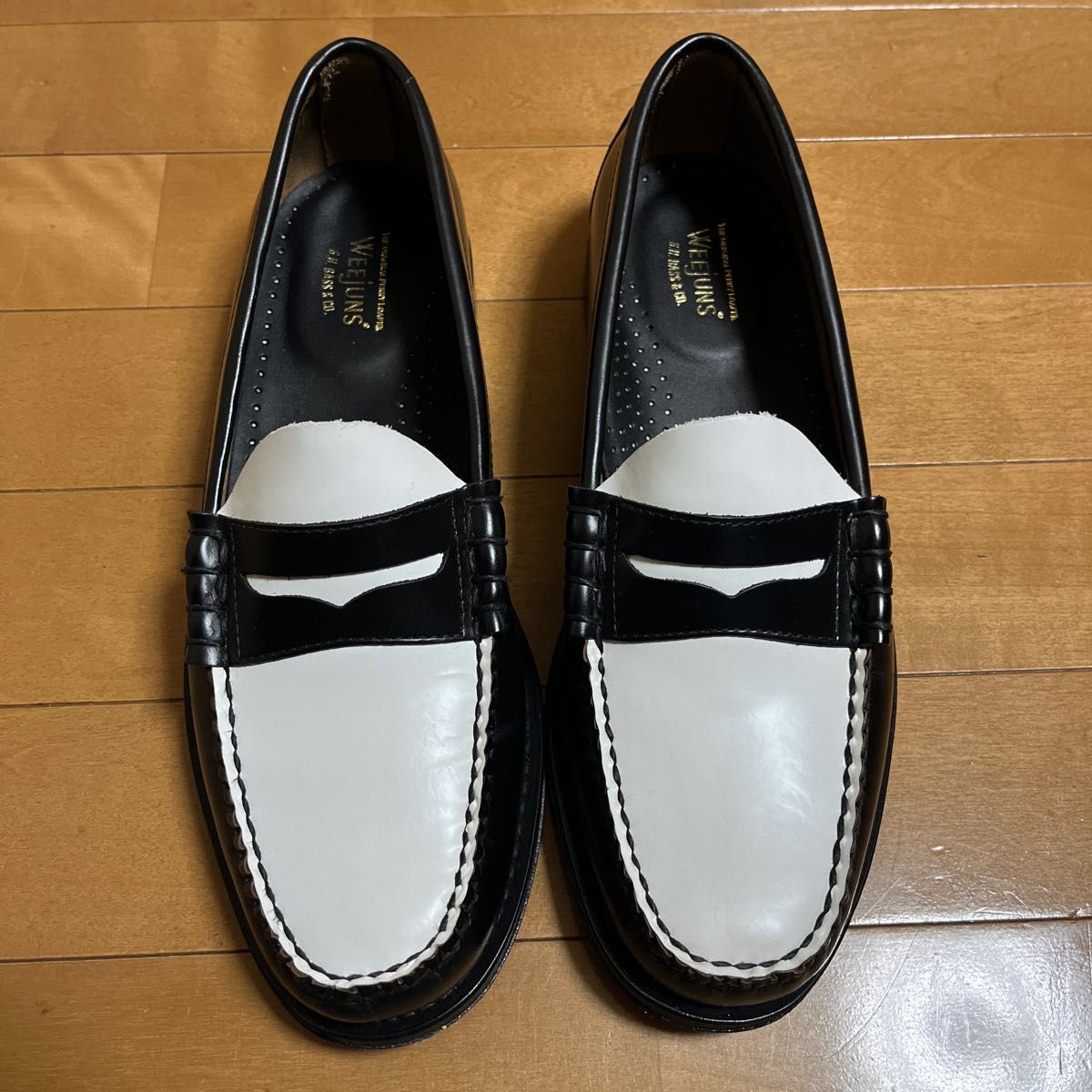 gh bass ローファー モーガン蔵人 白黒|ファッション gh bass ローファー モーガン蔵人 白黒|ファッション