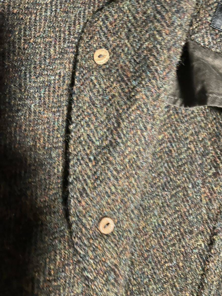 Harris Tweed ハリスツイード ツイード ジャケット④／JAMIESON'S ジャミーソンズ／インバーアラン／INVERALLAN／LAVENHAM ラベンハム_画像5