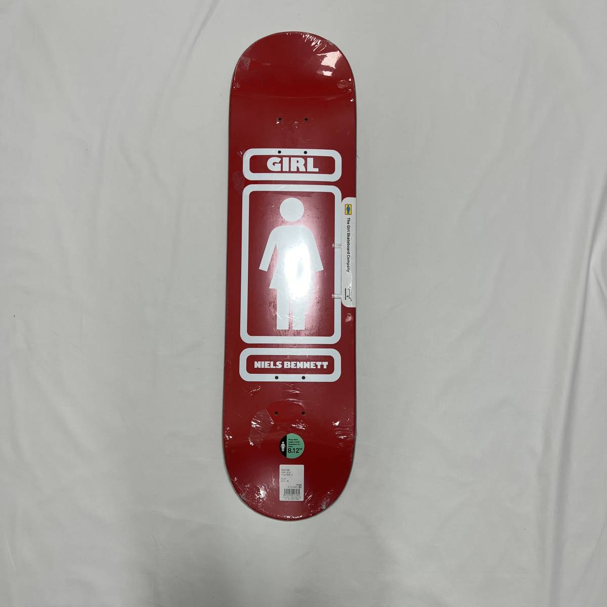 【新品】GIRL スケボー デッキ ガール 8.12 NIELS BENNETT スケートボード SKATE BOARD DECKの画像1