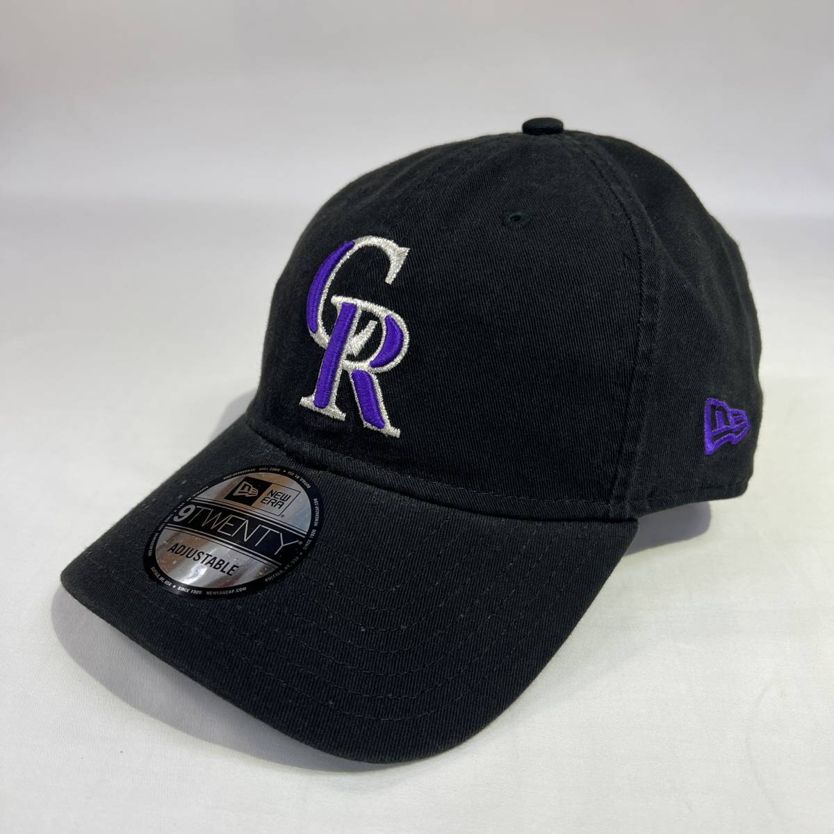 【新品】NEW ERA MLB 9TWENTY コロラド・ロッキーズ ブラックColorado Rockies BLACK ニューエラ ベースボール CAP キャップ 帽子 の画像1