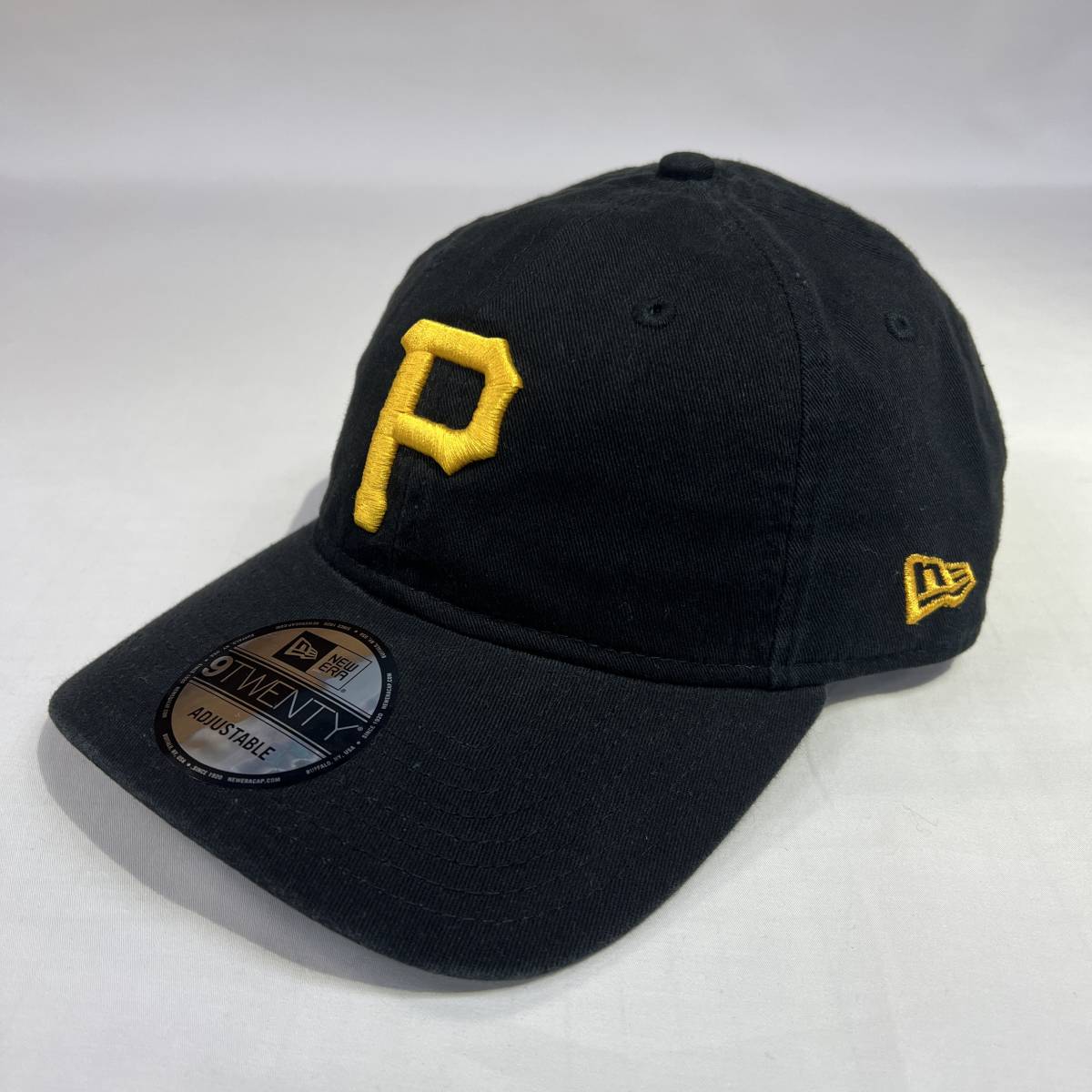 【新品】NEW ERA MLB 9TWENTY ピッツバーグ パイレーツ ブラック ニューエラ Pittsburgh Pirates Black CAP ベースボール キャップ 帽子の画像1