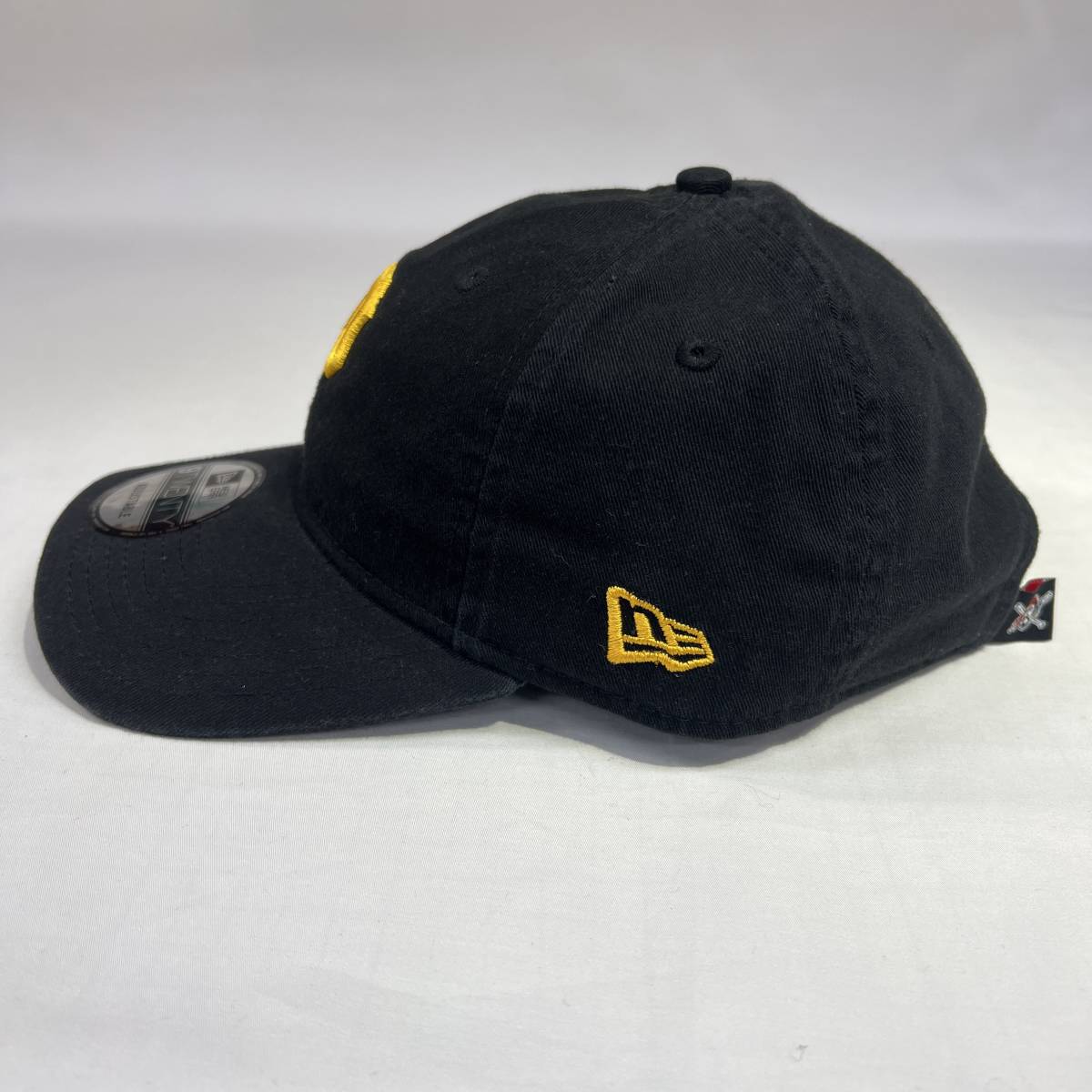 【新品】NEW ERA MLB 9TWENTY ピッツバーグ パイレーツ ブラック ニューエラ Pittsburgh Pirates Black CAP ベースボール キャップ 帽子の画像2