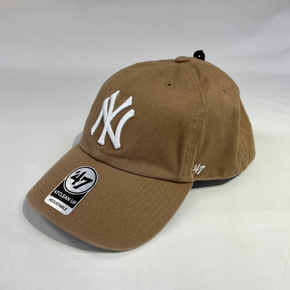 【新品】47 CLEAN UP ニューヨーク ヤンキース キャメル NY Yankees Camel 47ブランド CAP ベースボール キャップ 帽子の画像1