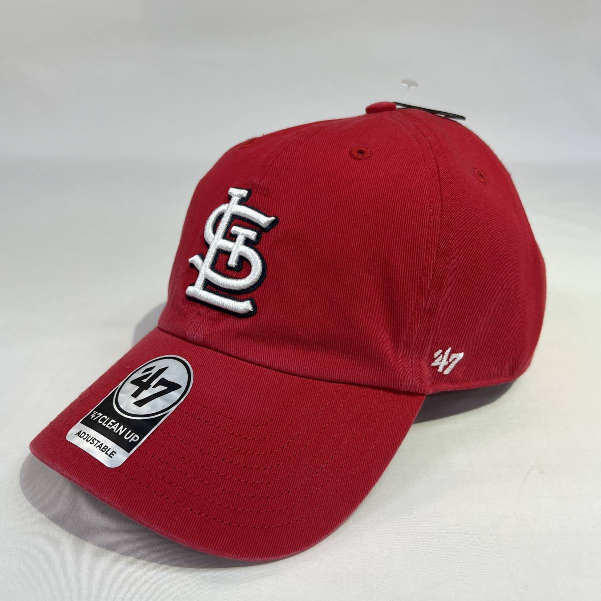 【新品】47BRAND CLEAN UP カーディナルス レッド Cardinals Red CAP キャップ 帽子_画像1