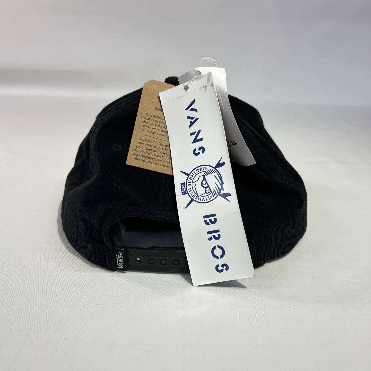【新品】VANS X Brothers Marshall BLACK スナップバックキャップ ブラック CAP 帽子 メンズ レディースの画像4