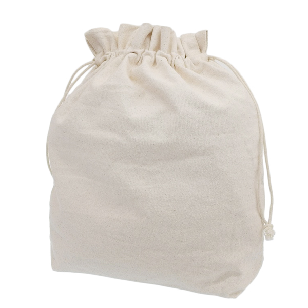 ワイズ Y's コットン100% ドローストリングバッグ 巾着 バッグインバッグ オフホワイト [Y02929]_画像2