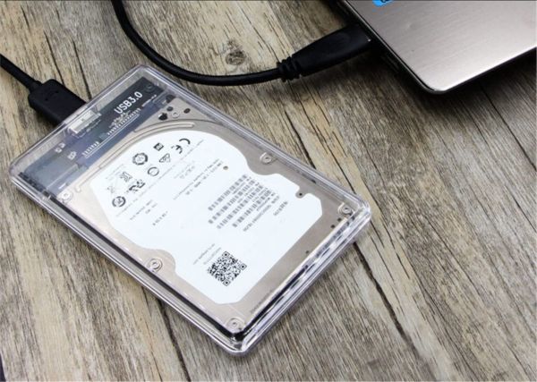  transparent .2.5 -inch HDD case USB 3.0 connection SATA correspondence HDD/SSD attached outside drive case screw & tool un- necessary easy attaching and detaching Windows/Mac/Linux etc. applying 