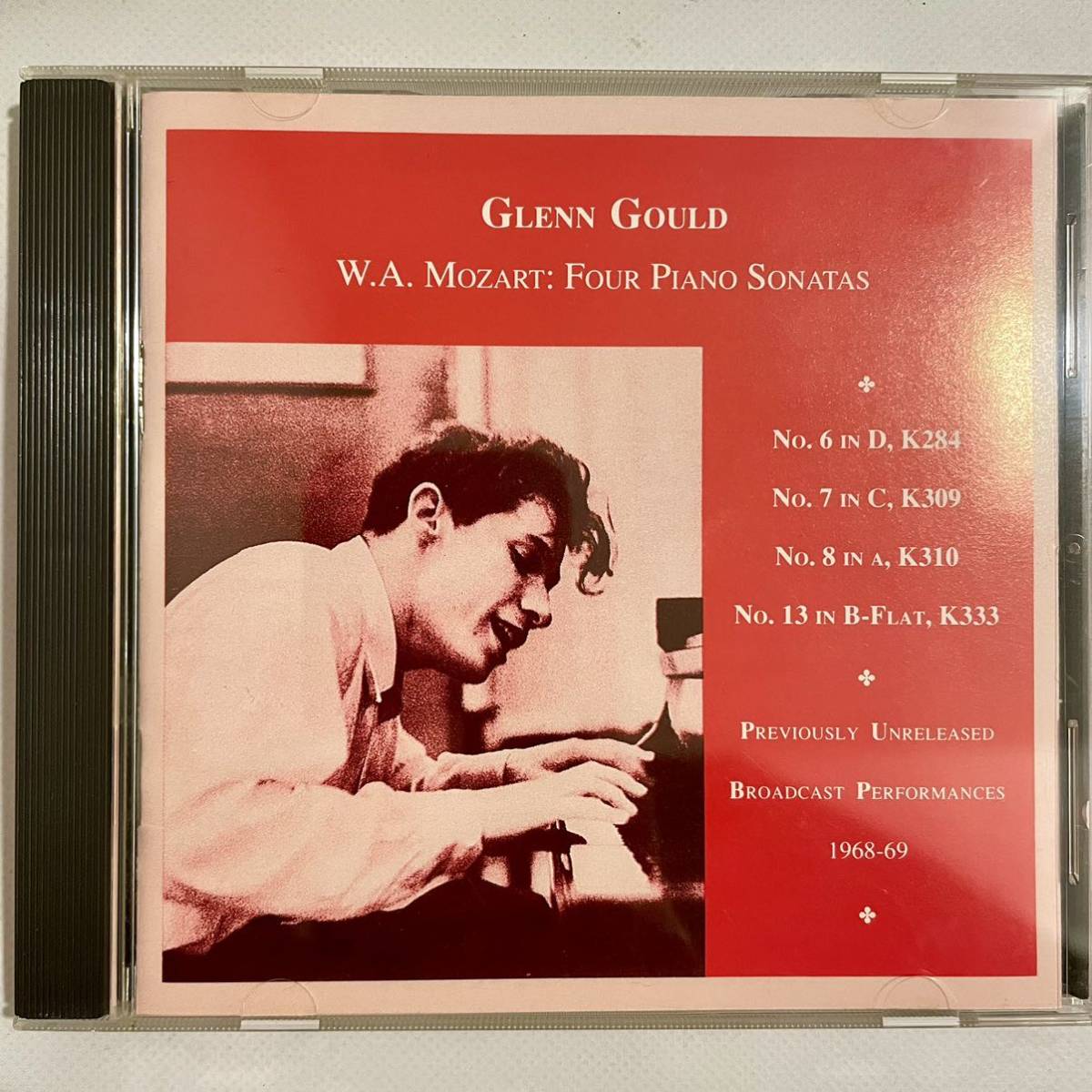 グレン・グールド／モーツァルト　四つのピアノソナタ集（６、７、８、１３番）_画像1
