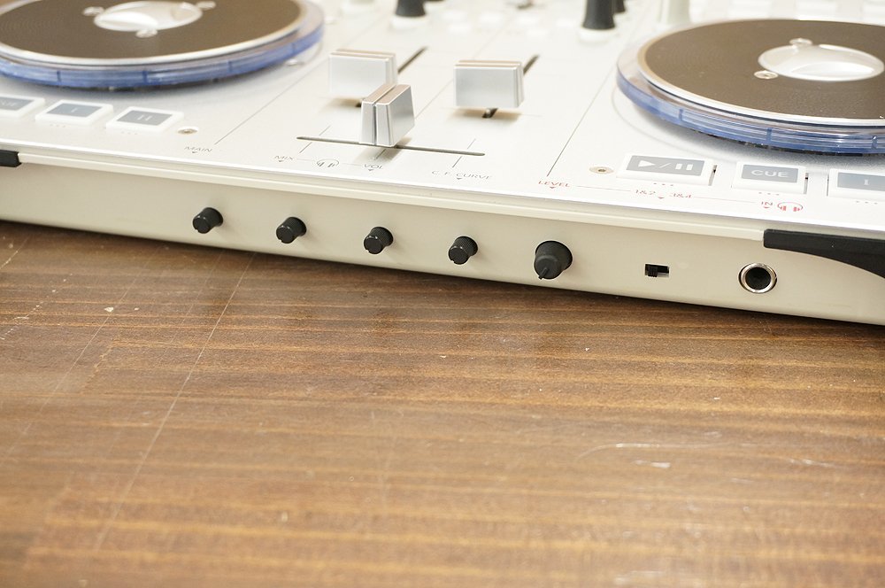 Vestax ベスタクス USB MIDI AND AUDIO CONTROLLER DJコントローラー VCI-100MKⅡ ドライバディスク付属 DJ機器 通電/ボタン反応確認済み_画像8