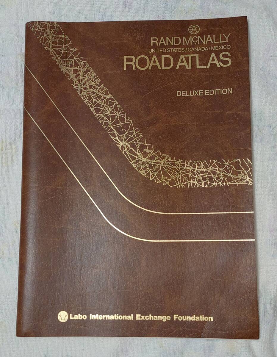 ＜中古＞RAND MCNALLY ROAD ATLAS DELUXE EDITION ランドマクナリー 道路地図 デラックスエディション アメリカ カナダ メキシコ